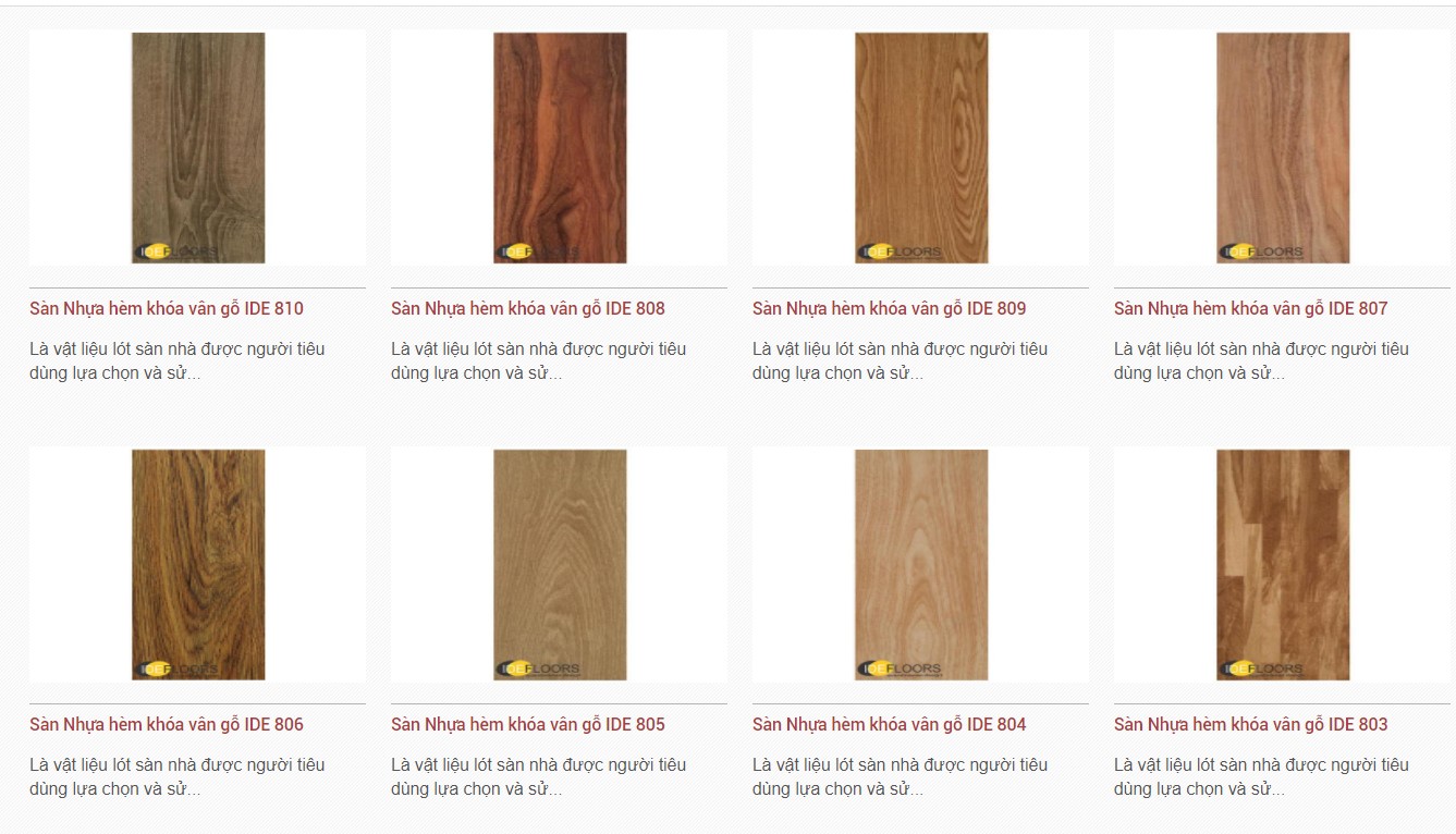 Sàn Nhựa Hèm KHóa